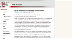 Desktop Screenshot of ahvnummer.ch